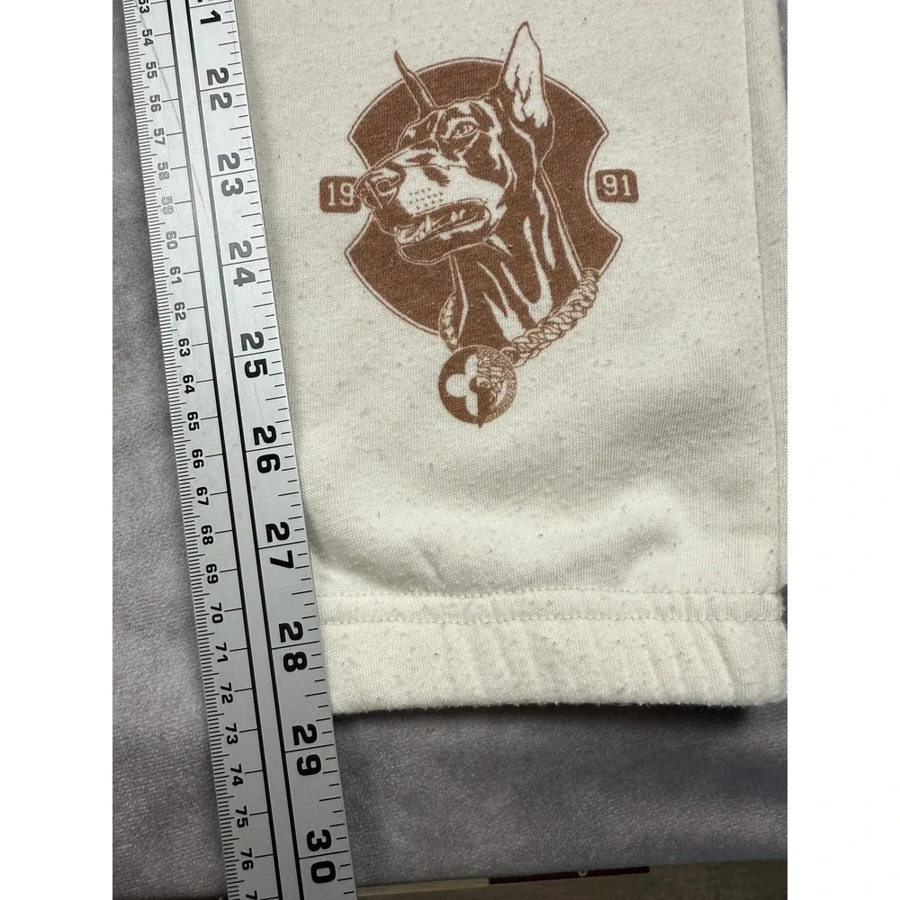 Crooks & Castles Death Row Records Pants Mens Large White Graphic Joggers 2022 - Picture 4 of 16